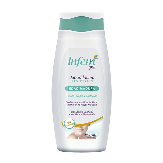 Jabón Intimo Aloe Vera Edad Madura Infem 250