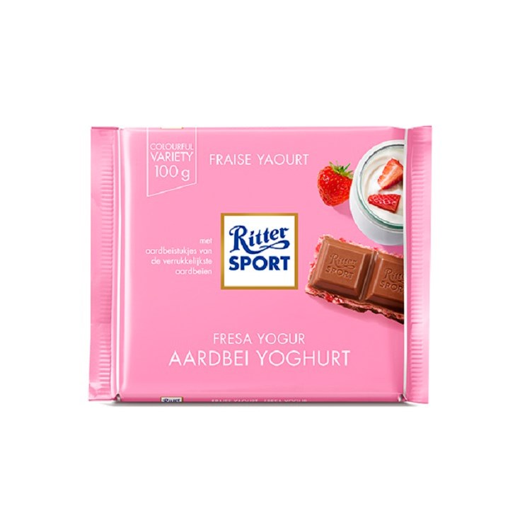 Chocolate Ritter Sport Fresa Yogurt 100Gr