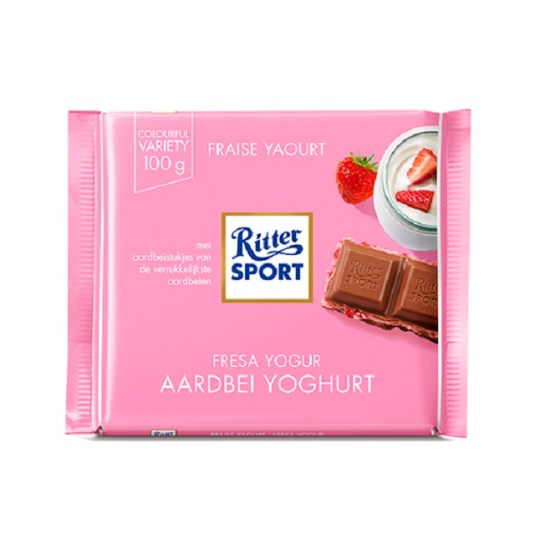 Chocolate Ritter Sport Fresa Yogurt 100Gr