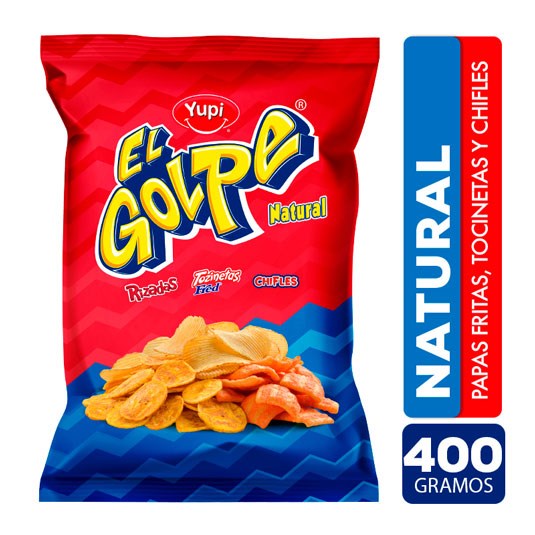 Mega Pack Picada Mix Natural El Golpe 400 Gr