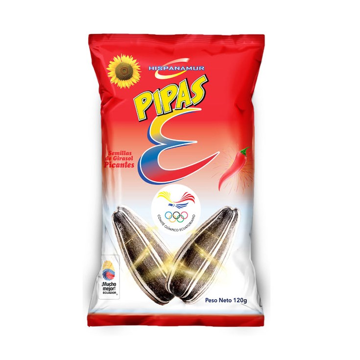 Semillas Girasol Picante E Pepas 120 Gr