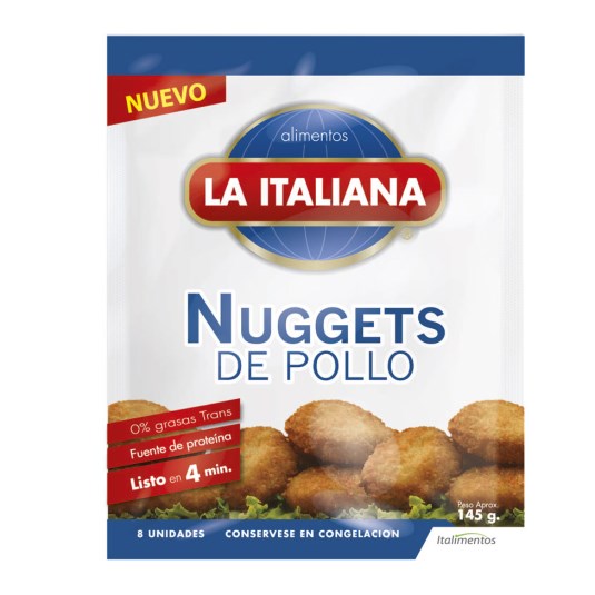 Nuggets De Pollo La Italiana 8 Uni