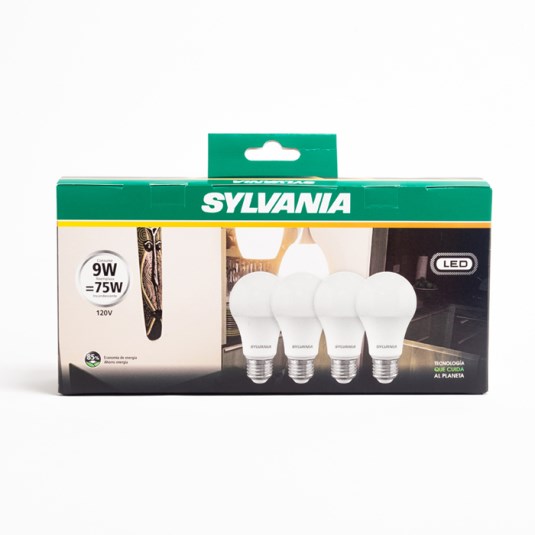 Foco Led Pack X 4 Luz Cálida Sylvania 100v-24