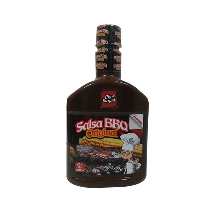 Salsa Bbq Original Chef DAniel 690 Gr