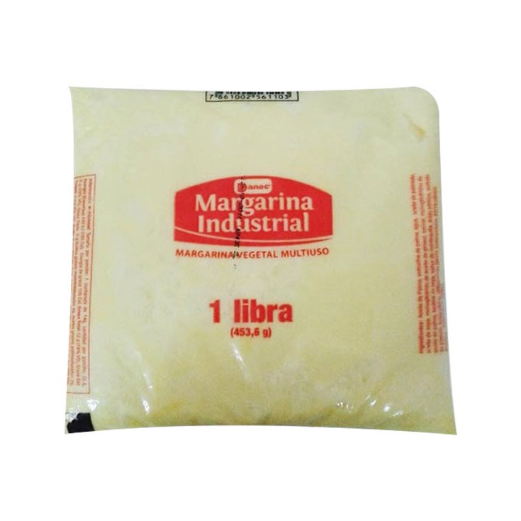Margarina Industrial Vegetal Danec 1 Lb