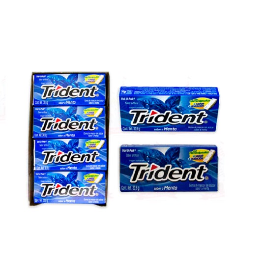 Chicle Trident Menta 367.2 Gr.