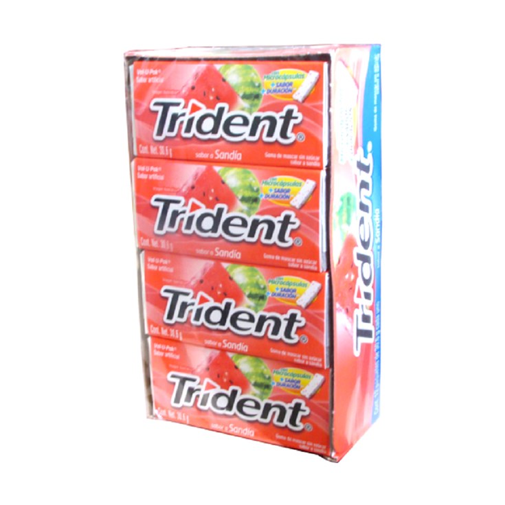 Chicle Trident Sandia 367.2 Gr
