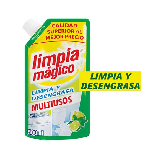 Desengrasante Doy Pack De Limón Limpia Mágico