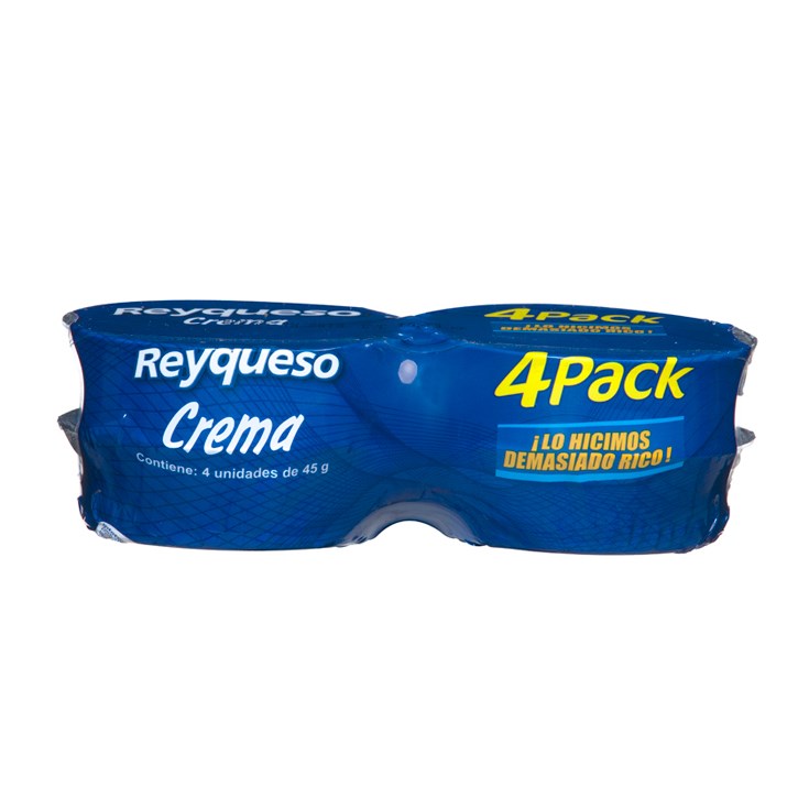 Reyqueso crema fourpack 45 gr c/u