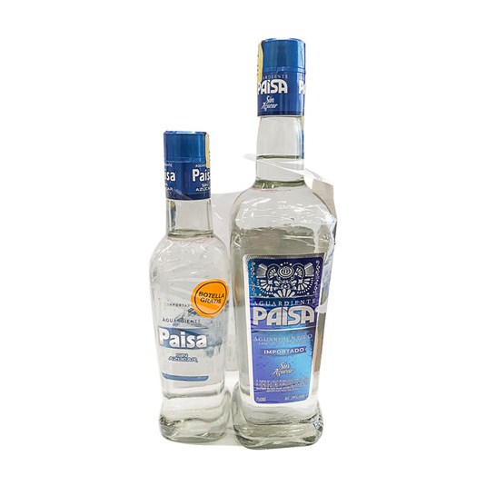 Aguardiente Paisa Pack Sin Azúcar 750 Ml