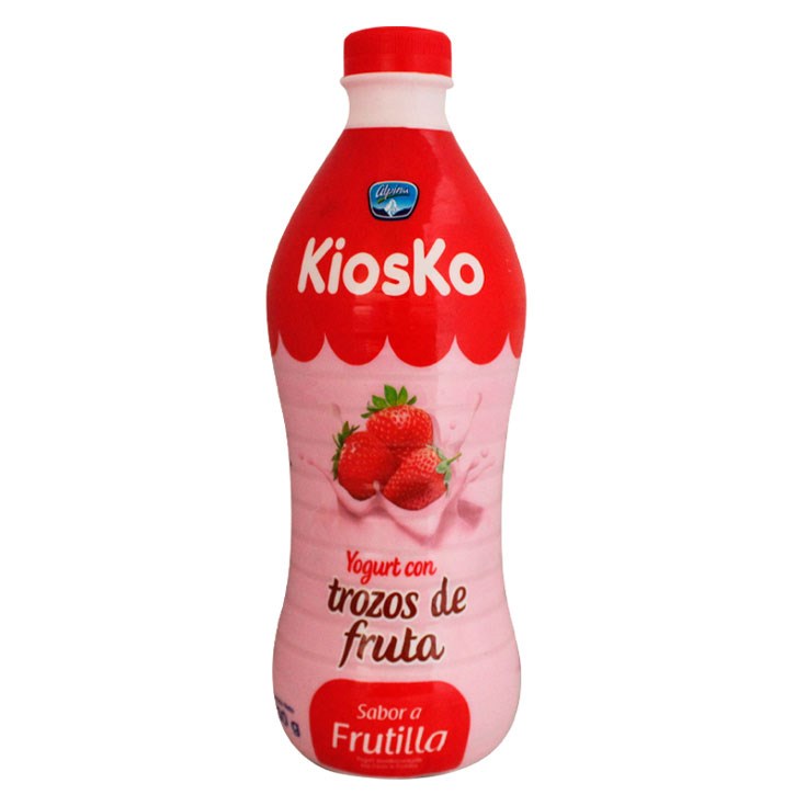 Yogurt Trozos Fruta Frutilla Kiosko 1.7 Lt