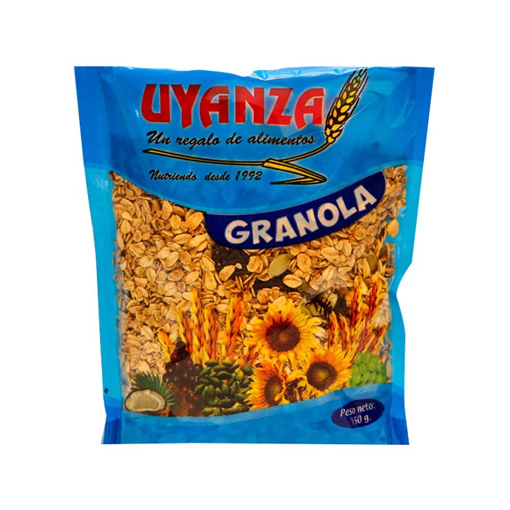 Granola Uyanza Cereal Natural 250 Gr