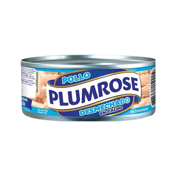 Pollo Desmechado Lata Plumrose 180 Gr