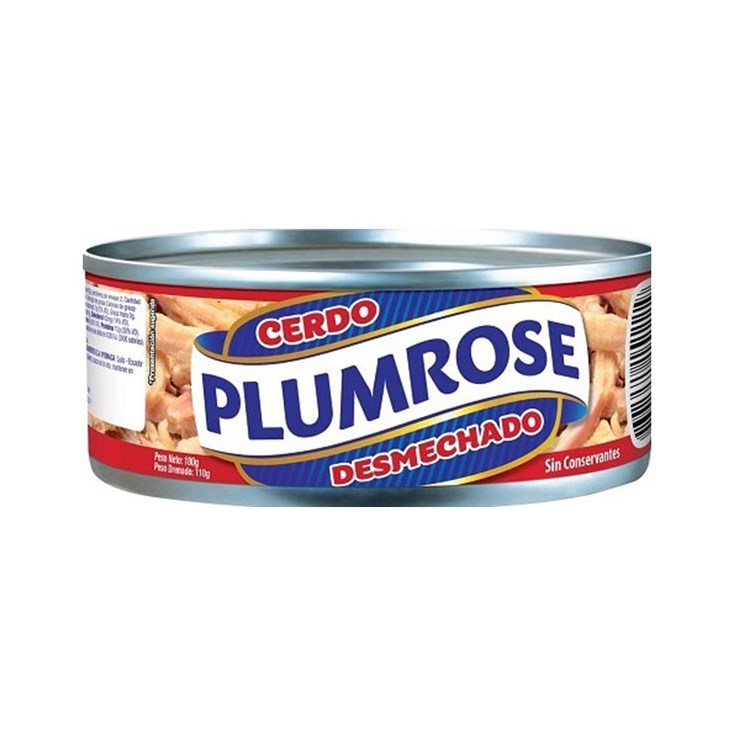 Cerdo Desmechado Lata Plumrose 180 Gr