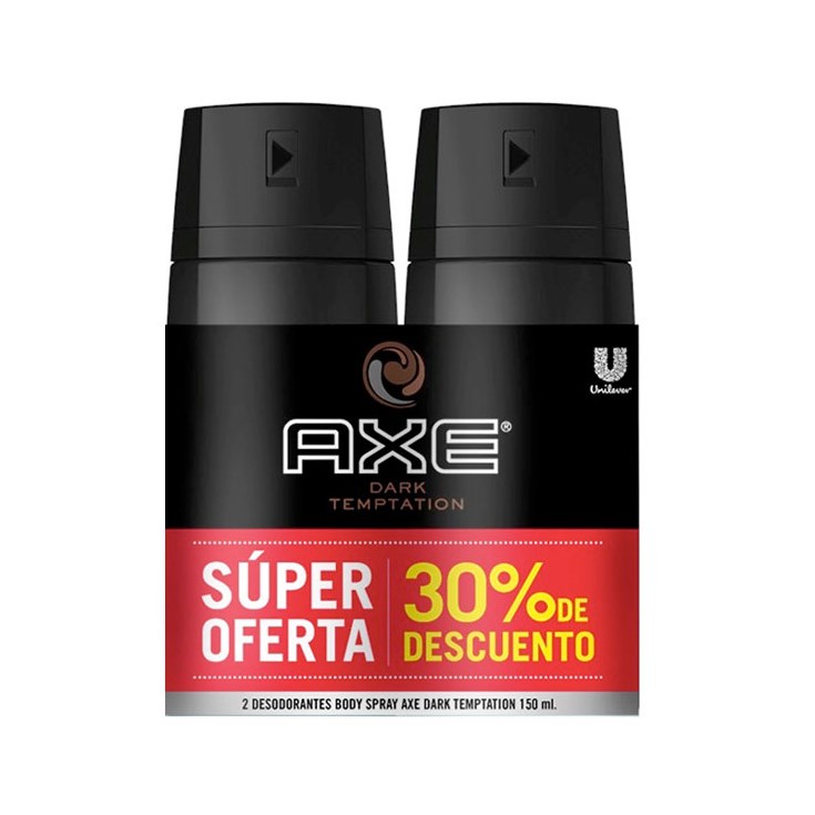 Pack Segundo A Mitad De Precio Desodorant Axe