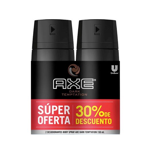 Pack Segundo A Mitad De Precio Desodorant Axe