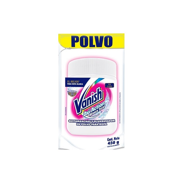 Comprar 2 Pack Quitamanchas Vanish Polvo Blanco + Rosa - 450Gr