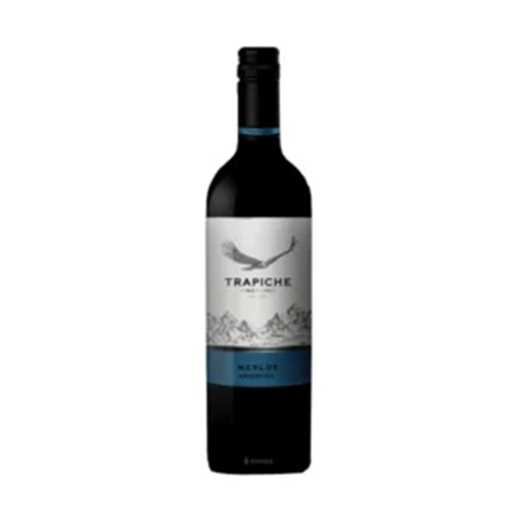 Vino Merlot Trapiche Vineyards Botella 750 Ml