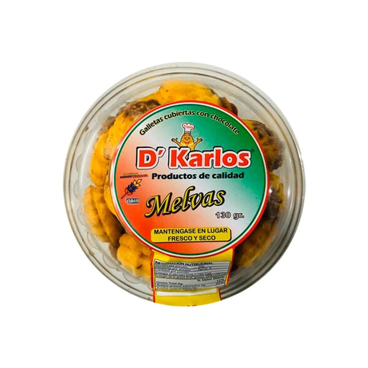 Galleta Melba D´Karlos 130 Gr