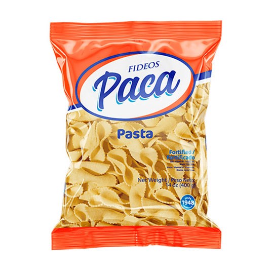 Fideo Paca Lazo Redondo Pague 2 Lleve 3 C/U 400 Gr.