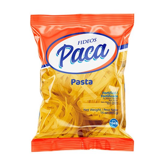 Fideo Paca Tallarin Pague 2 Lleve 3 C/U 400 Gr.