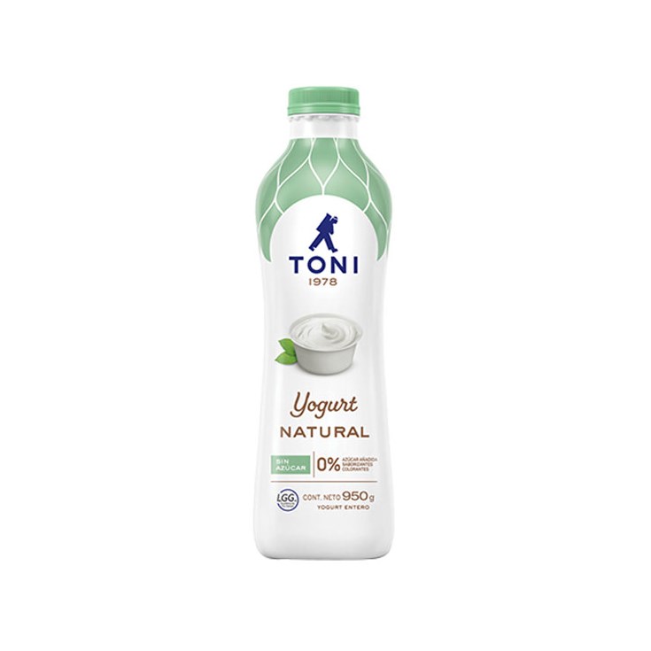 Yogurt Natural Toni 950 Ml.