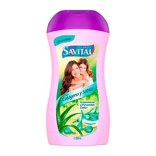 Shampoo Colágeno Savital 550 Ml