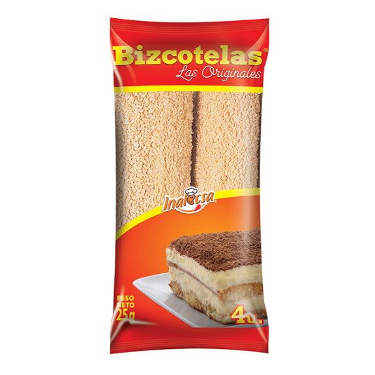 Bizcotelas Pack 4 Unidades Inalecsa 25GR