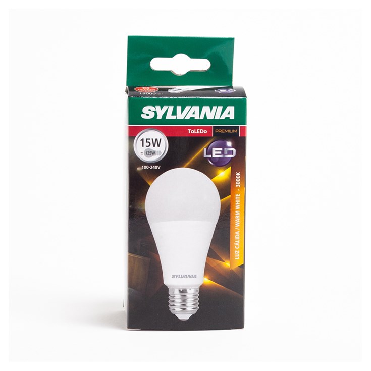 Foco Toledo Led Luz Cálida Sylvania De 15 w