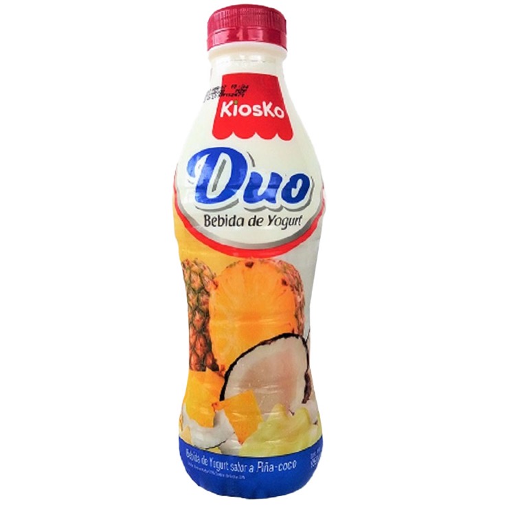 Bebida de yogurt duo pina coco Kiosko 950 gr