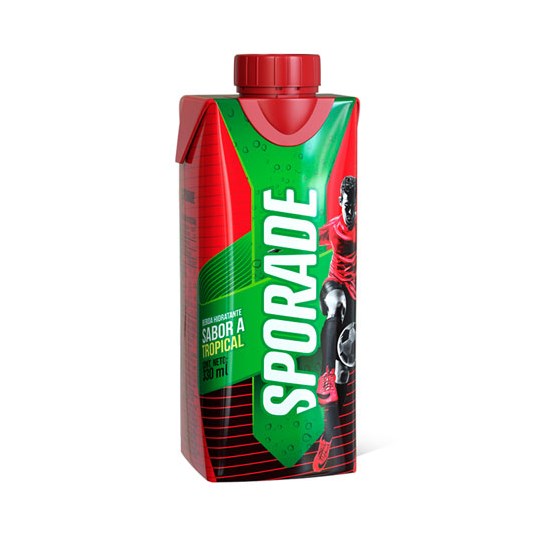 Sporade Bebida Hidratante Cartón Tropical 330