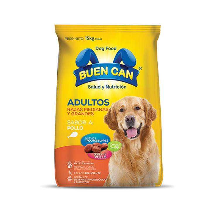 Comida Para Perro Adulto Raza Mediana Buen Can