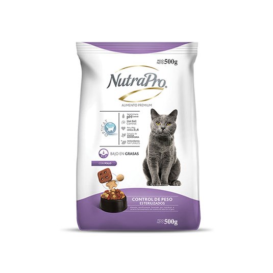 Comida Para Gato Adulto Control Peso Nutrapro