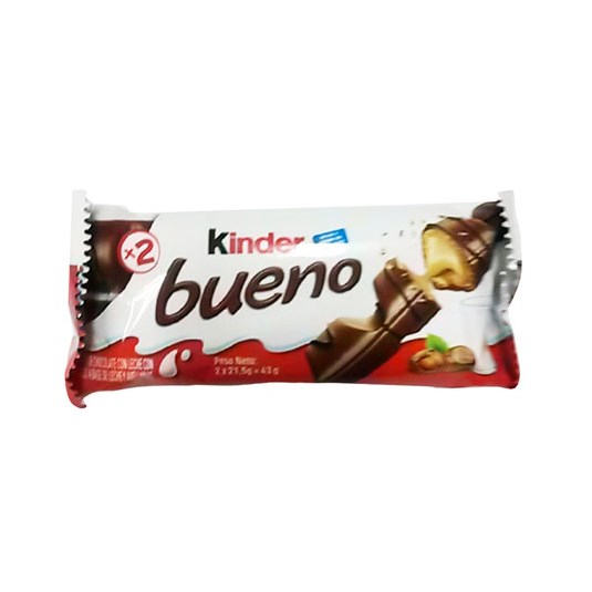 Wafer Chocolate Kinder Bueno Leche Avellana 4