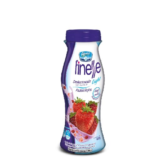 Yogurt Deslactosado Alpina Finesse Trozos Frutos Rojos 180 G