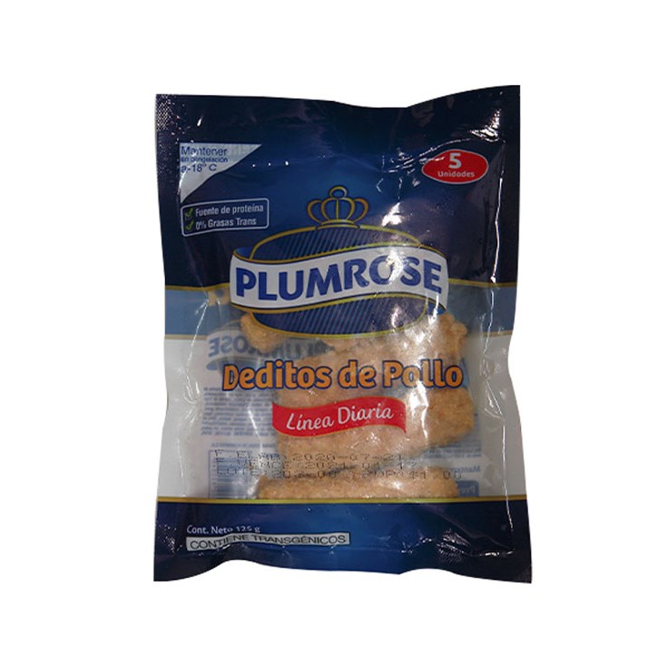 Deditos De Pollo Plumrose 125 Gr