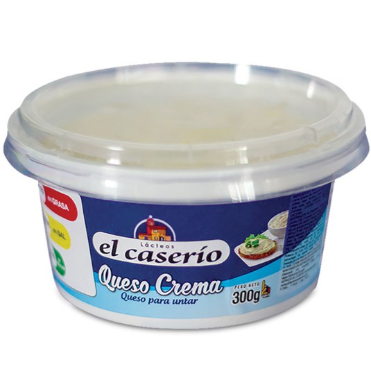 Queso Crema El Caserio 300 Gr.