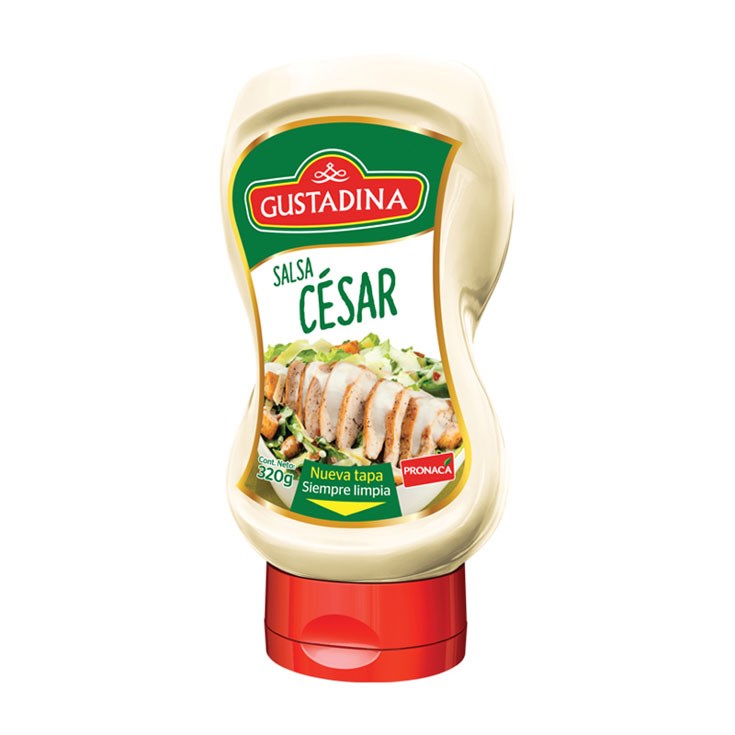 Aderezo Gustadina Pett Salsa Cesar 320 Gr.