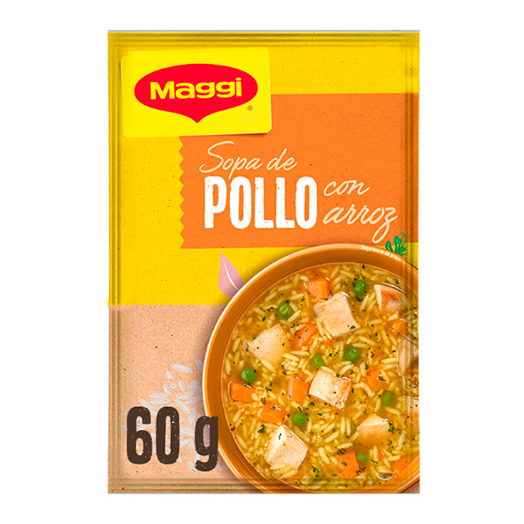 Sopa Pollo Y Arroz Maggi 60 Gr