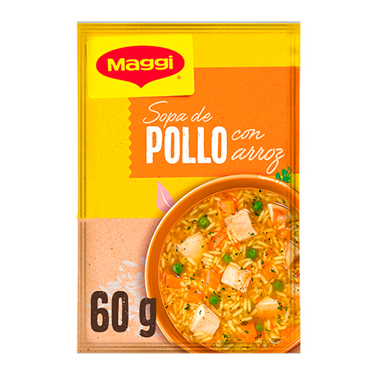 Sopa Pollo Y Arroz Maggi 60 Gr