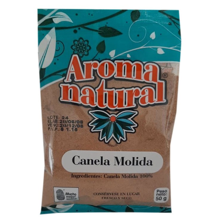 Canela Molida Aroma Natural 50 Gr