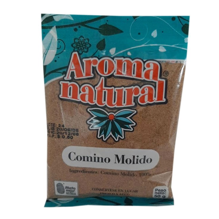 Comino Molido Aroma Natural 50 Gr