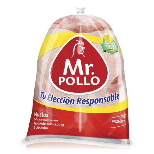 Muslos Mr. Pollo Funda Kg