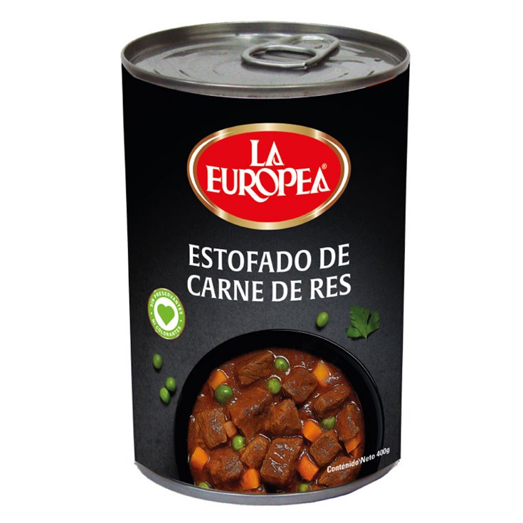 Estofado Carne Res La Europea 400 Gr