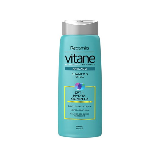 Shampoo Anticaspa Mujer Vitane 400Ml