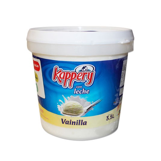 Helado De Vainilla Kappery 3,5 Lt