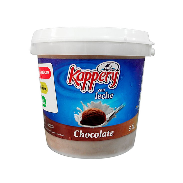 Helado De Chocolate Kappery 3,5 Lt