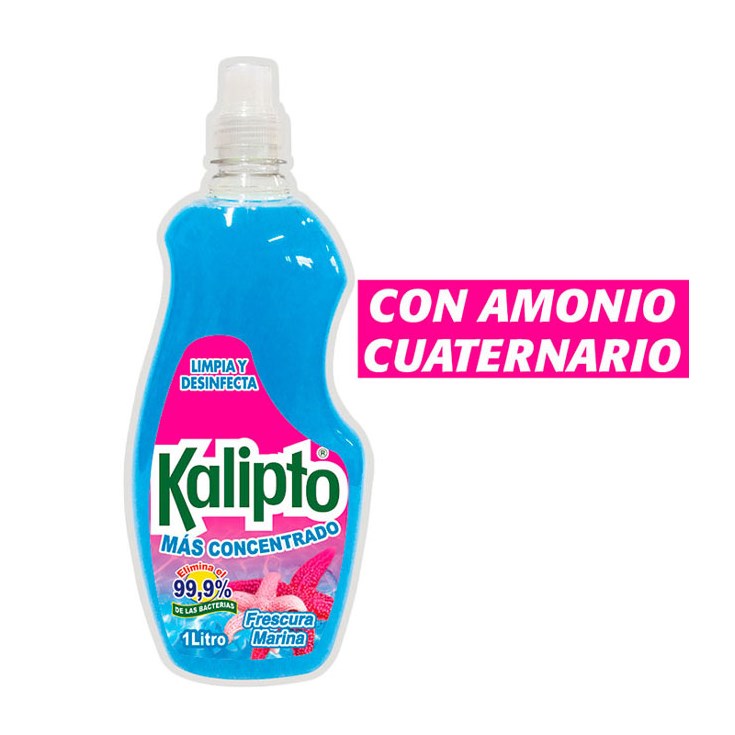 Desinfectante Frescura Marina Kalipto 1 Lt