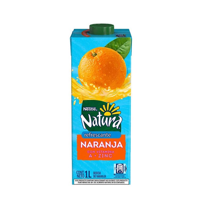 Refrescante Naranja Natura 1 Lt