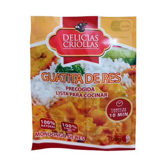 Guatita De Res Delicias Criollas Precocida 400 Gr